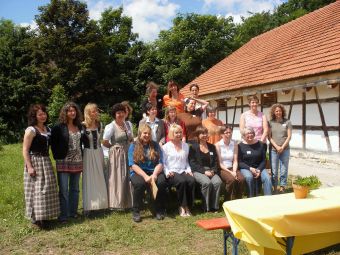 Gruppenbild der Kräterpädagoginen, Landkreis tuttlingen 2008